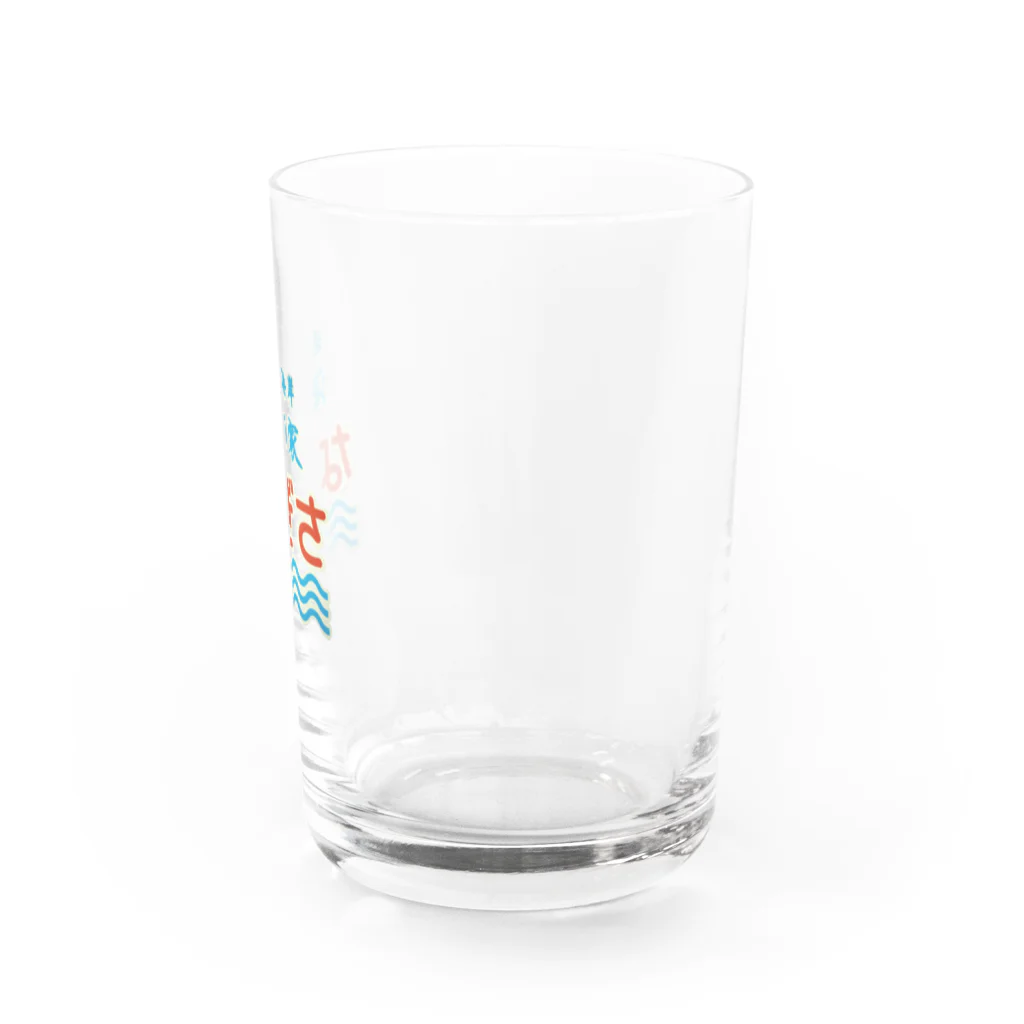 レトロサウナの海の家なぎさ Water Glass :right