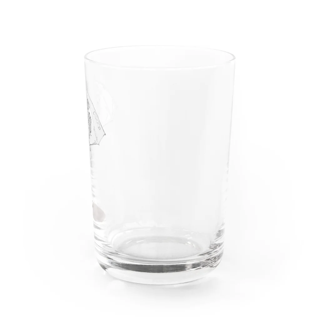 ポルコショップのビニ傘お化け Water Glass :right