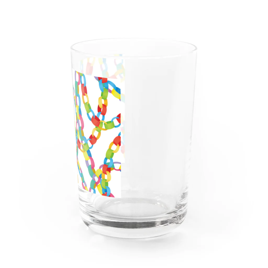 utanogoodsのpaper chain Water Glass :right