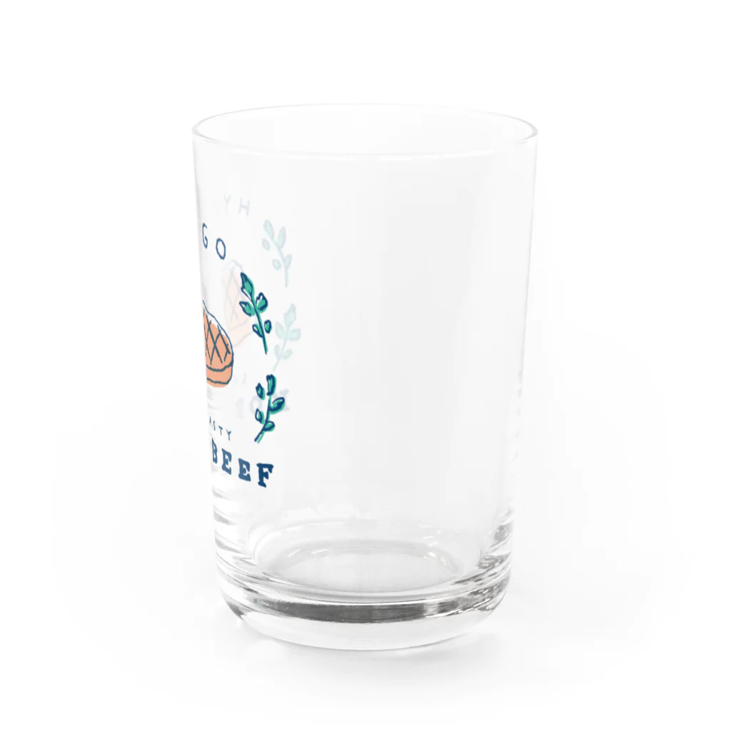 HYOGO yanami's shopの神戸ビーフ Water Glass :right