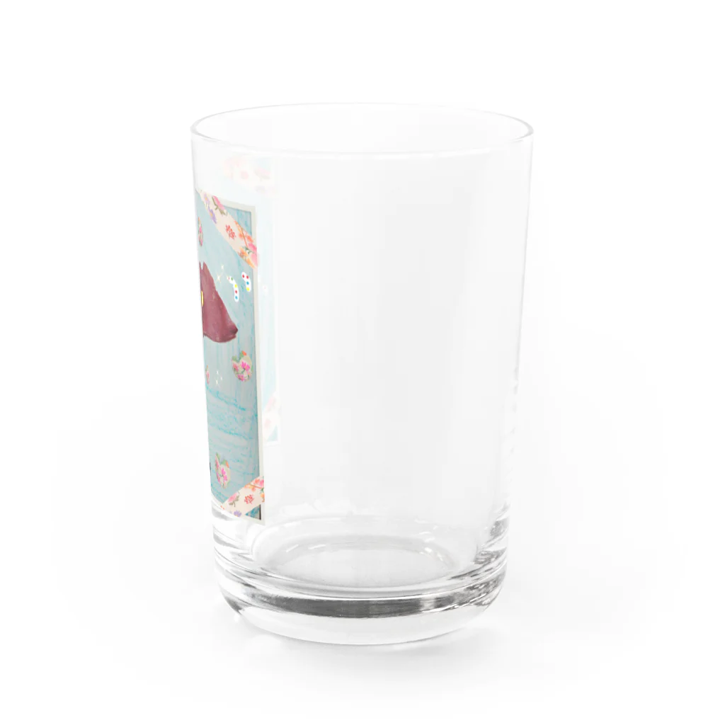 水彩屋のいちょう君 Water Glass :right