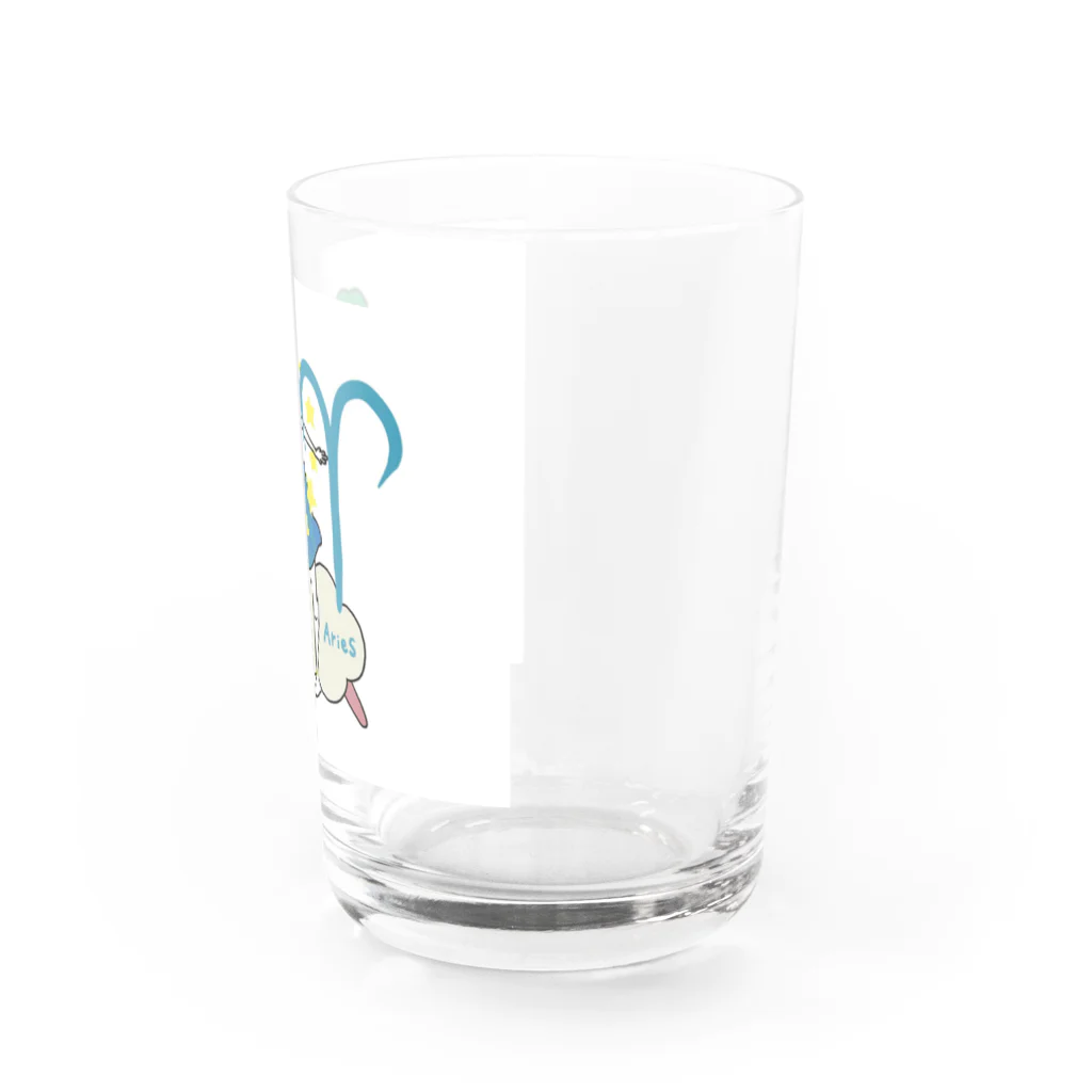 change-the-world4949のzodiac sign -aries- Water Glass :right