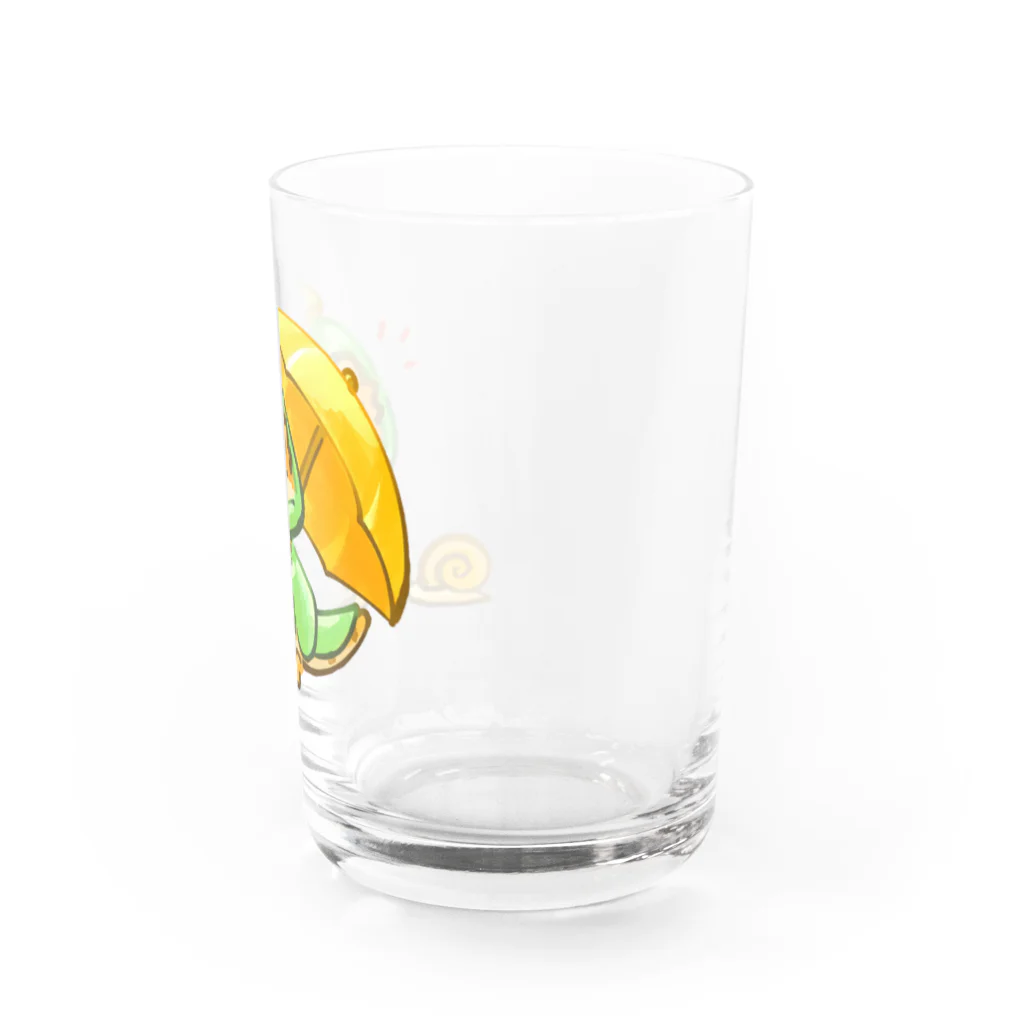 ツク之助のかたむつり！ Water Glass :right