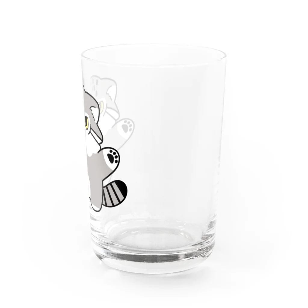 多喜のマヌルちゃんギャオー Water Glass :right