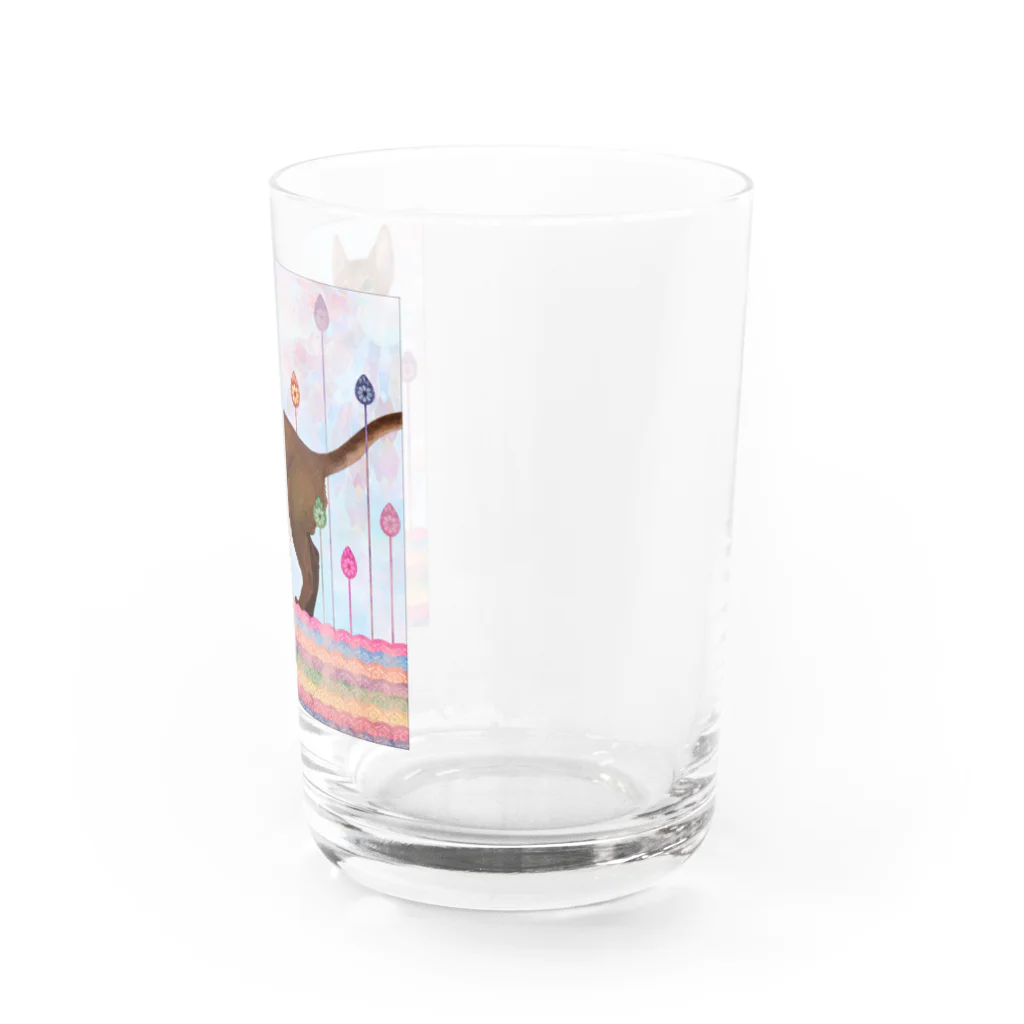 夢海月の猫 Water Glass :right