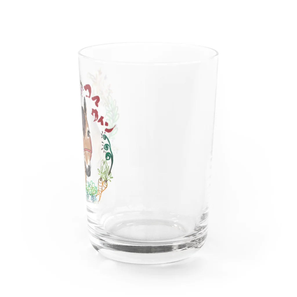 トカチノイモの振り向きコマクイン Water Glass :right