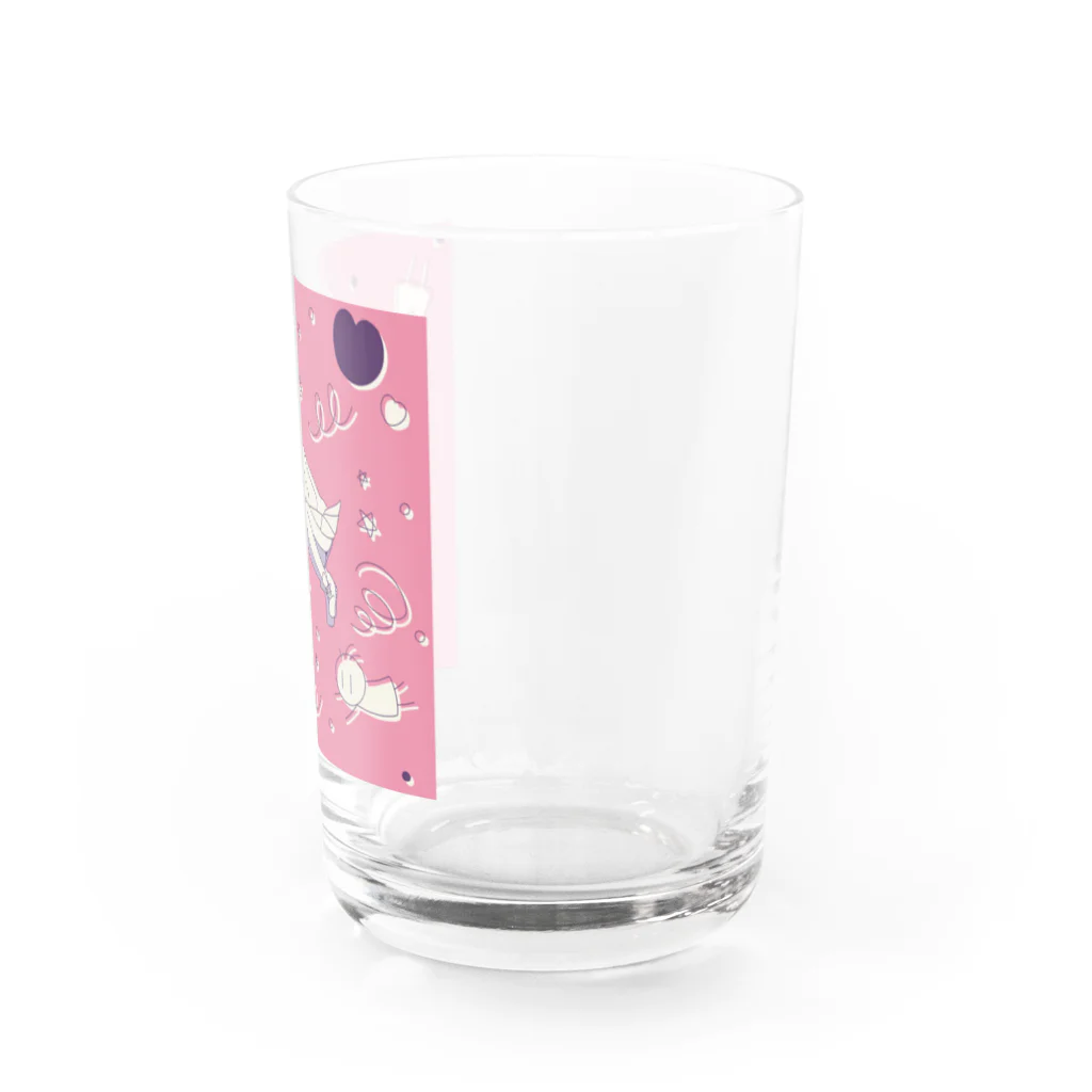 HornWormの宇宙×女の子 Water Glass :right