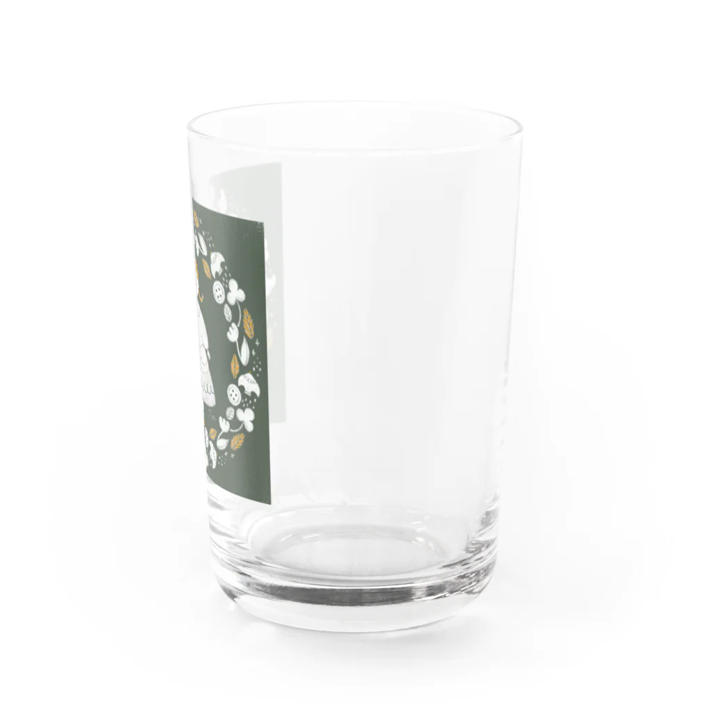 omochi_illust shopのさんぽみち Water Glass :right