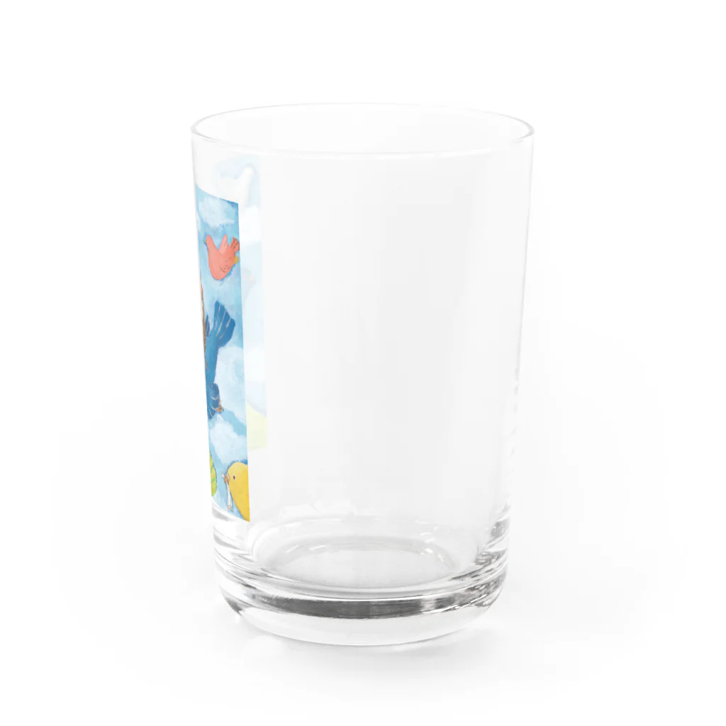 マルポレランドのわたしの青い鳥 Water Glass :right