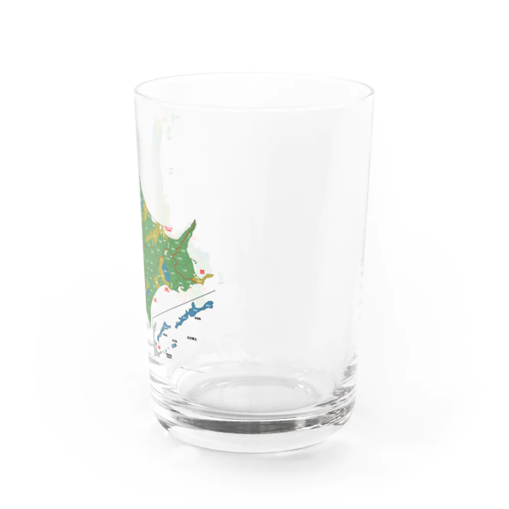 北海道ファンマガジン編集部の北海道179市町村地図 Water Glass :right