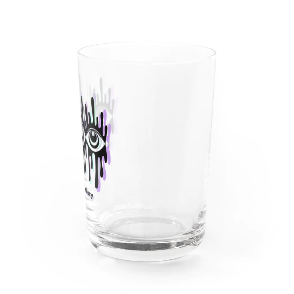 SPOOPY TOWNのMelting eyes_hologram Water Glass :right