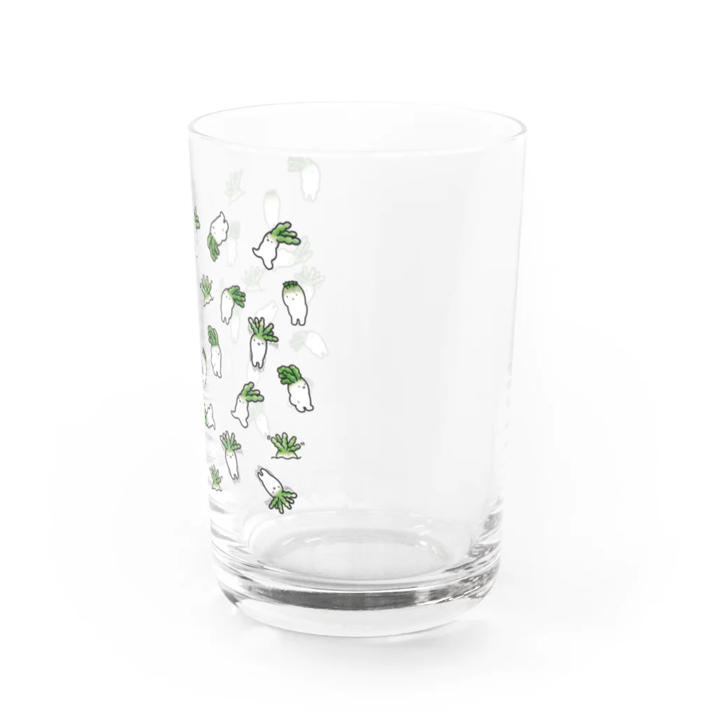 南方_ユキトのあしのはえただいこん(ふくすう) Water Glass :right