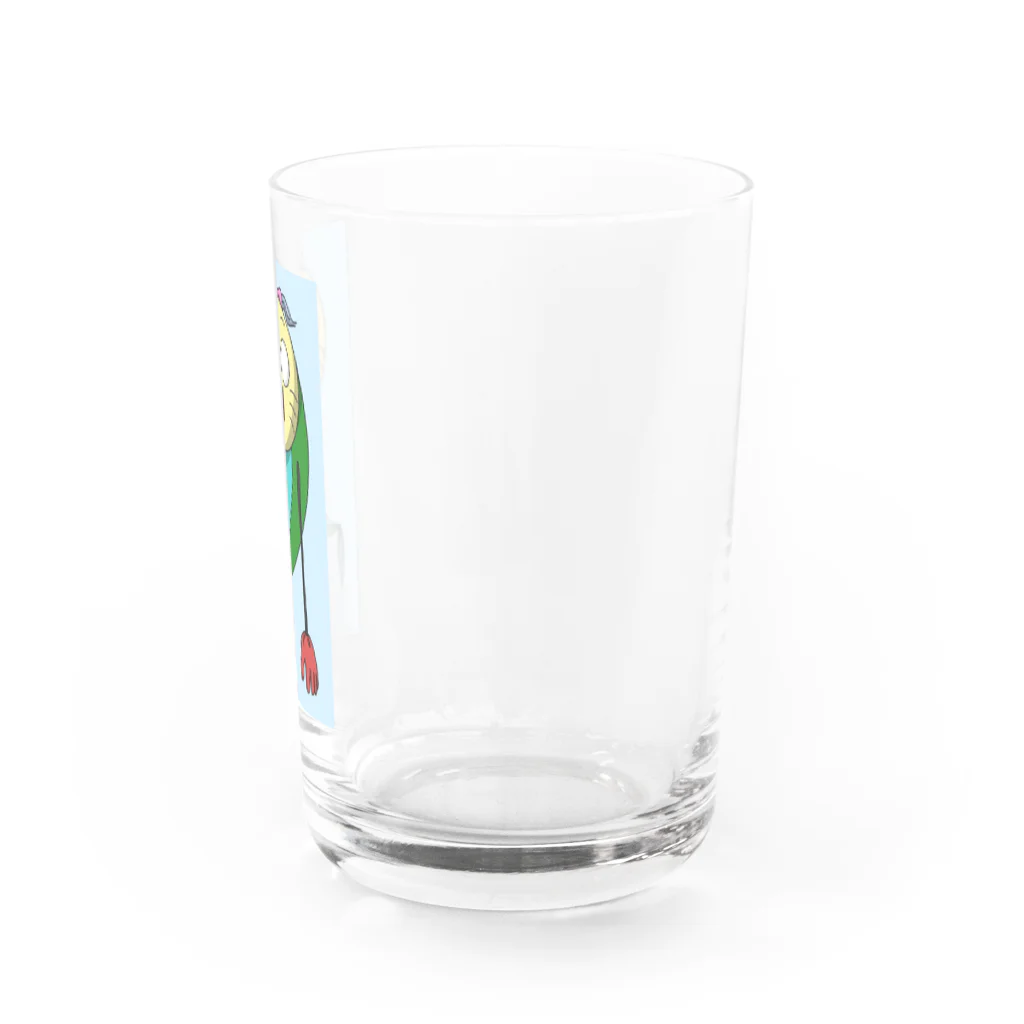 パーシモン工房のデデンくん Water Glass :right