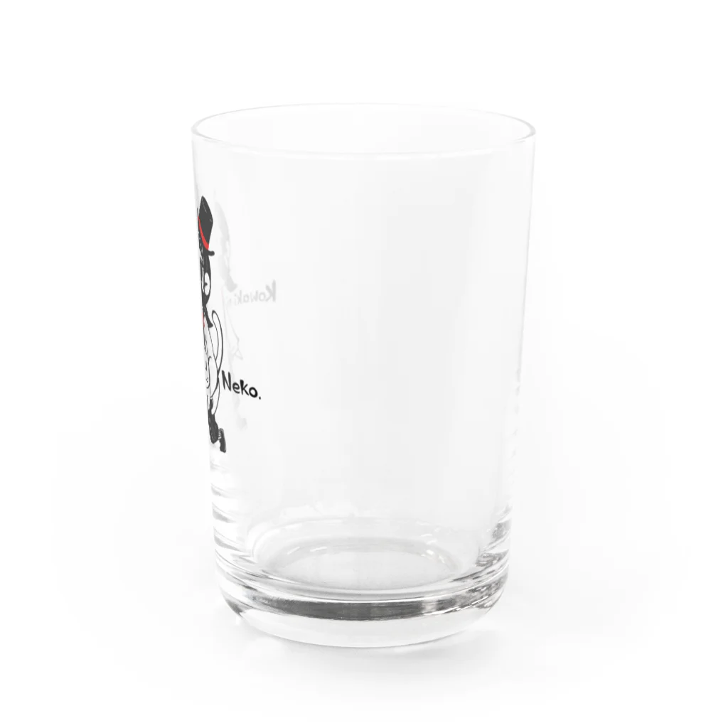 あの子のこわきにねこ Water Glass :right