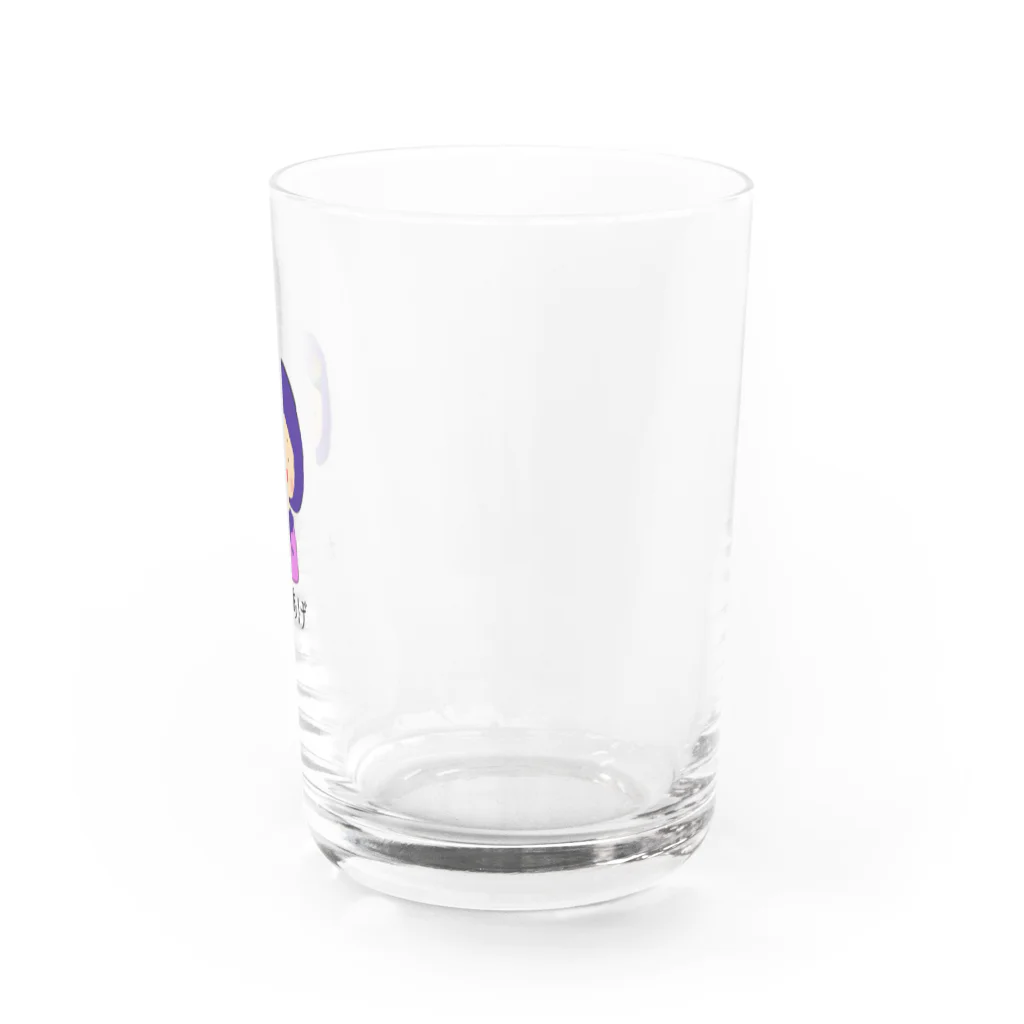 頭に乗せちゃいました。のからあげ桜 Water Glass :right