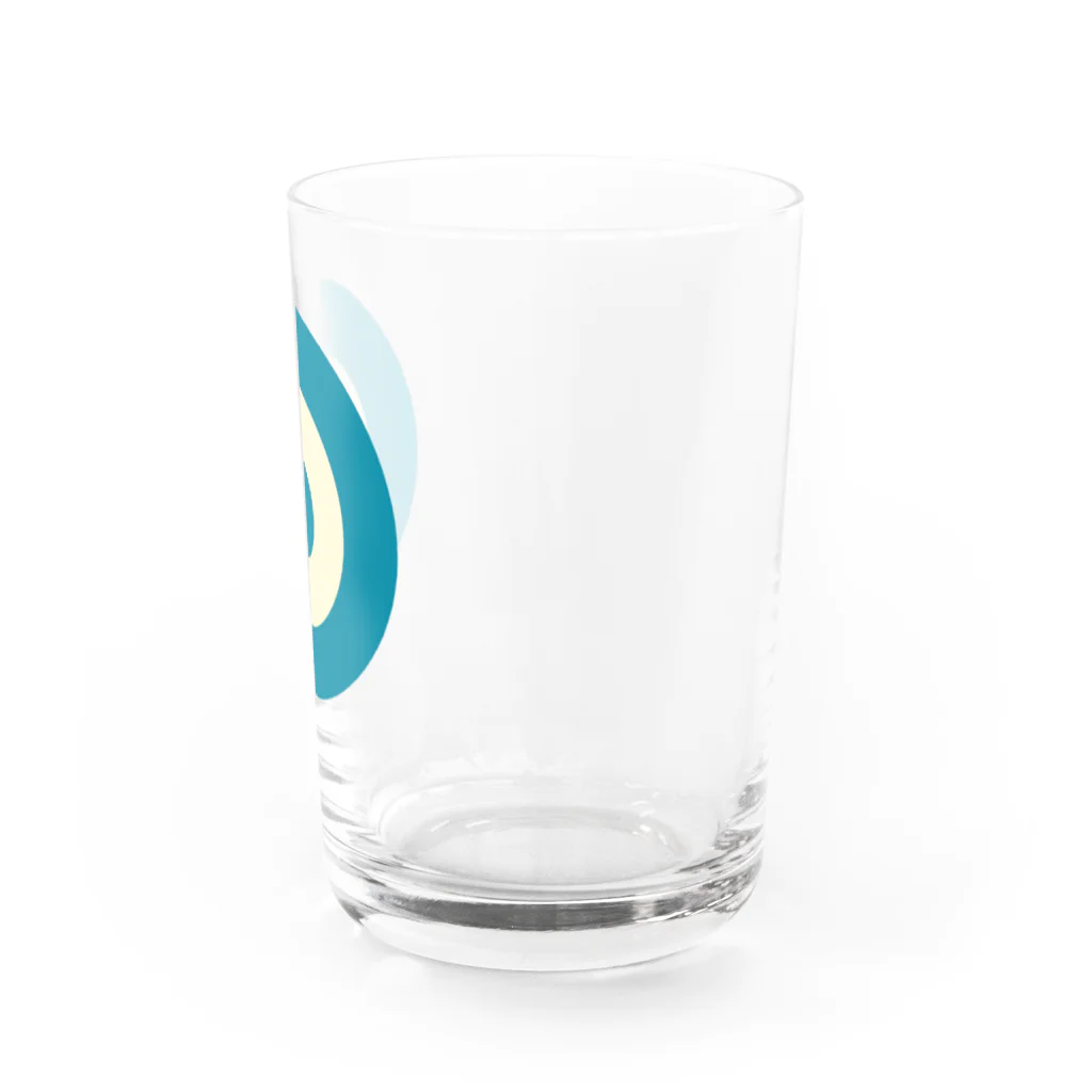 CORONET70のサークルa・ブルーグレー・クリーム・ブルーグレー Water Glass :right