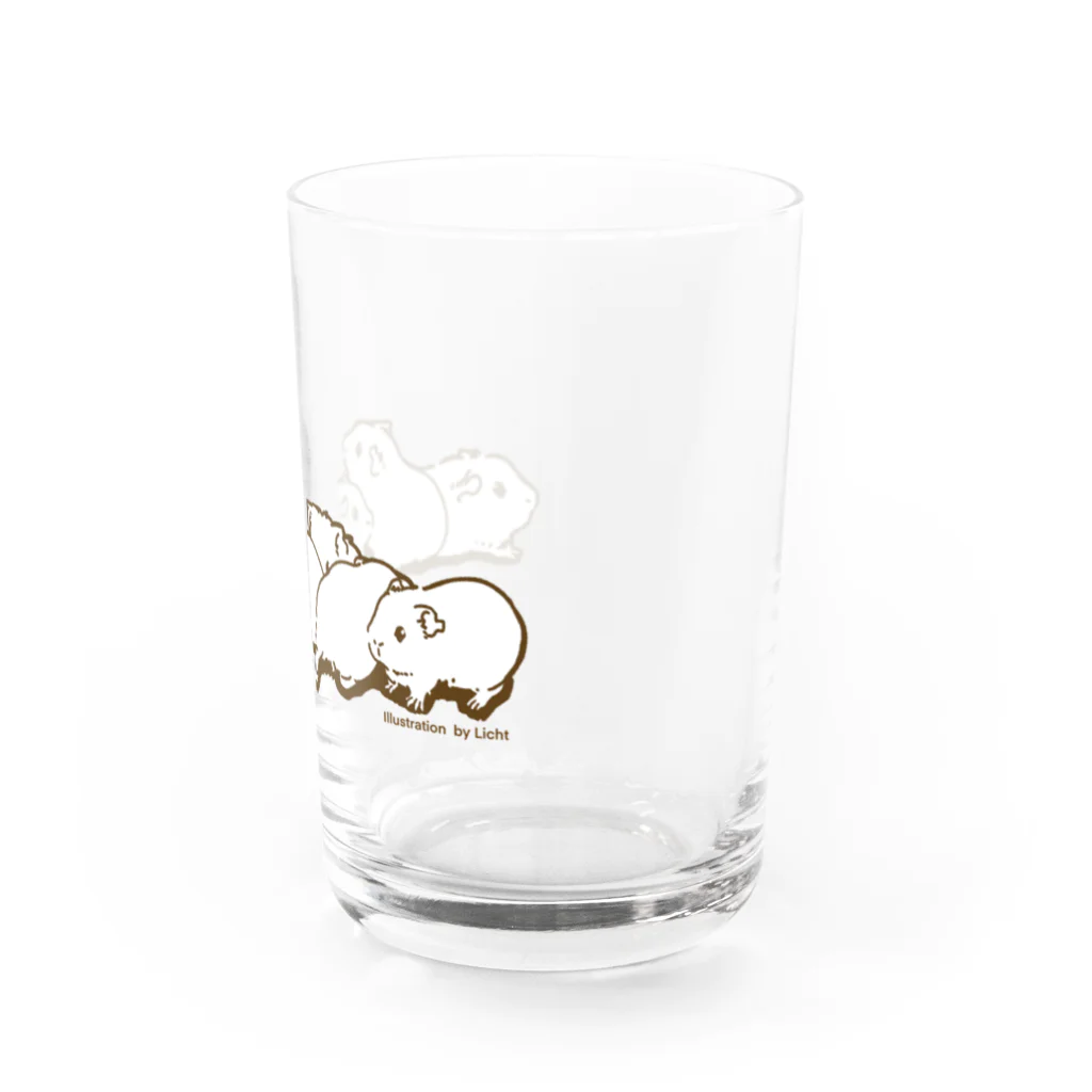 Lichtmuhleのふれあいモルモット01白 Water Glass :right