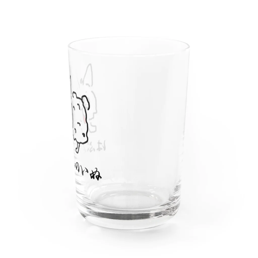 kuma's boxのはぷろふのいぬ Water Glass :right