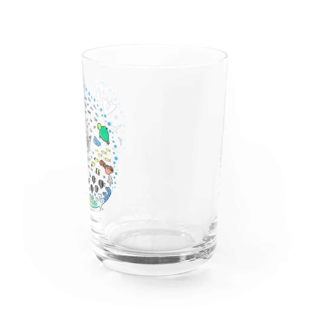 ぎょぎょまあとの石垣島の海の中 Water Glass :right