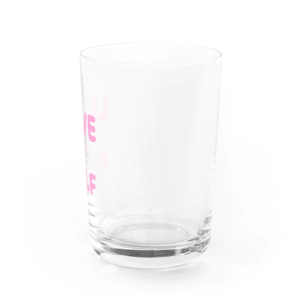 Girly*hガーリーエイチのLOVE GOLF Water Glass :right