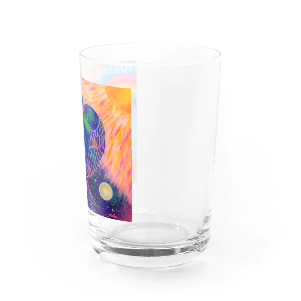 TONA1045の宇宙鳥 Water Glass :right