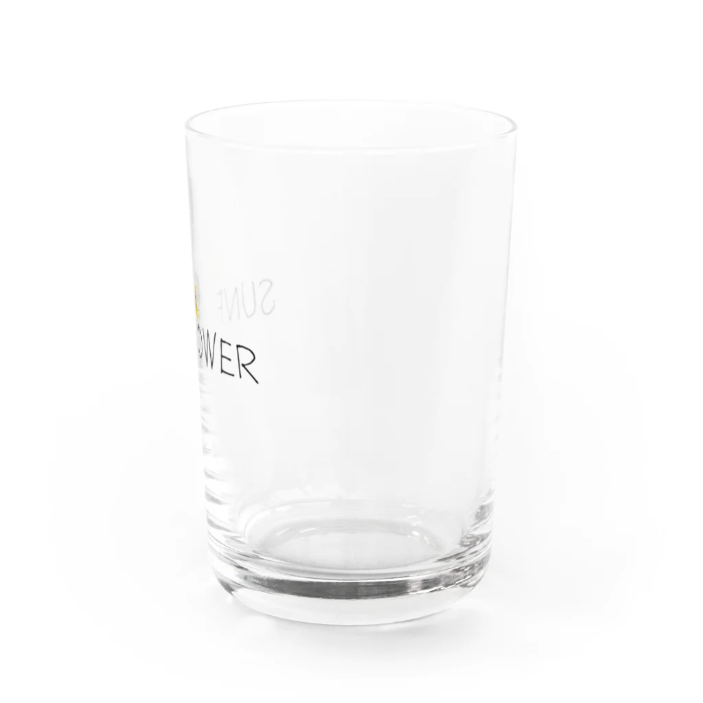 TAKKMAN shopのSUNFLOWER(向日葵) Water Glass :right