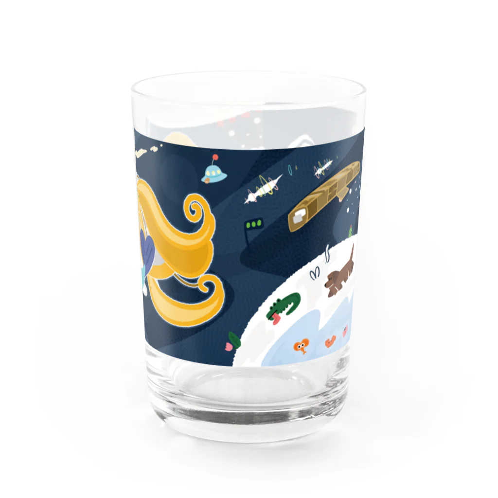 ないしょもち市場のFugamendel - galaxy ver. Water Glass :right