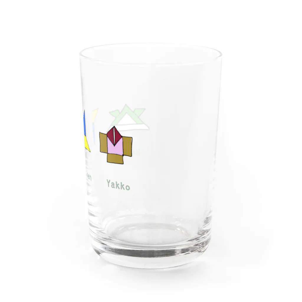 nigatufutukaの折り紙 シュリケン Water Glass :right