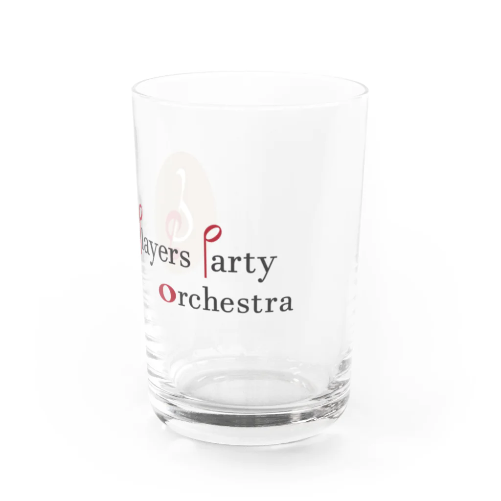 プレイヤーズパーティー・オーケストラ 公式グッズ販売のプレパ フルロゴシリーズ Water Glass :right