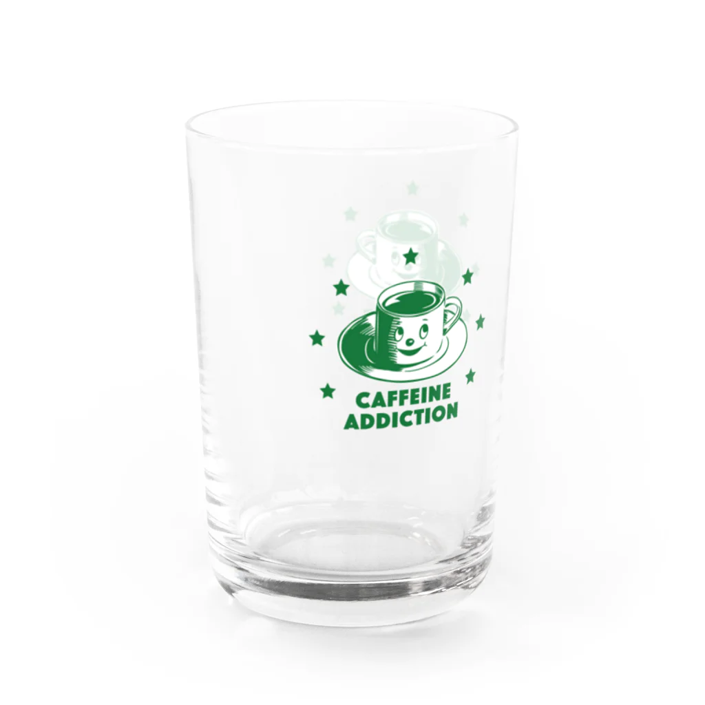 LONESOME TYPE ススのCAFFEINE ADDICTION (GREEN) Water Glass :right