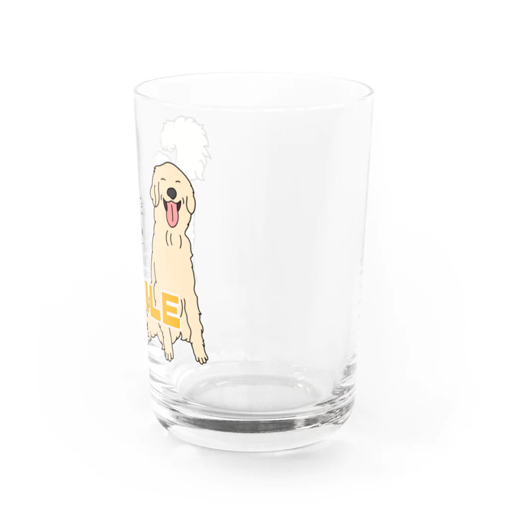 niconicotontonのうちの子1番☆Smile Water Glass :right