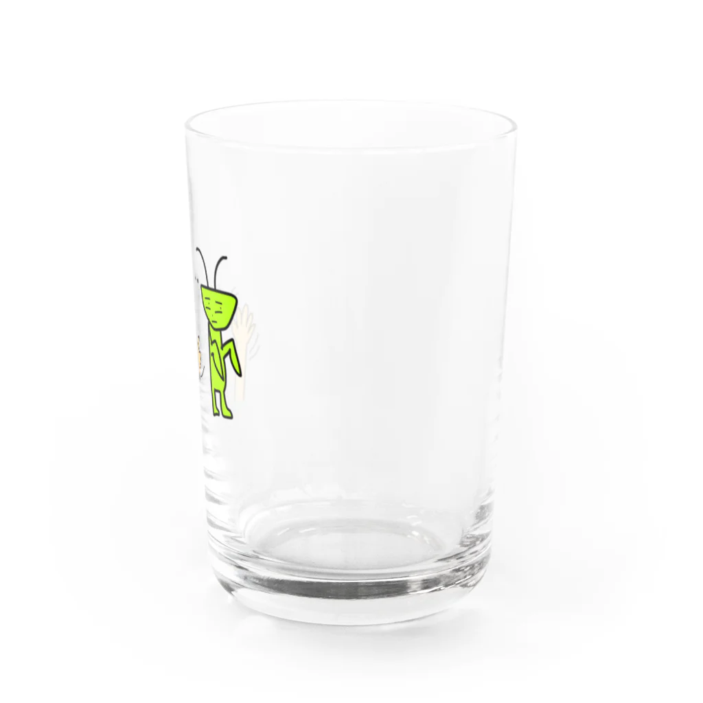 ぶたさぶのお店の虫が無視する Water Glass :right