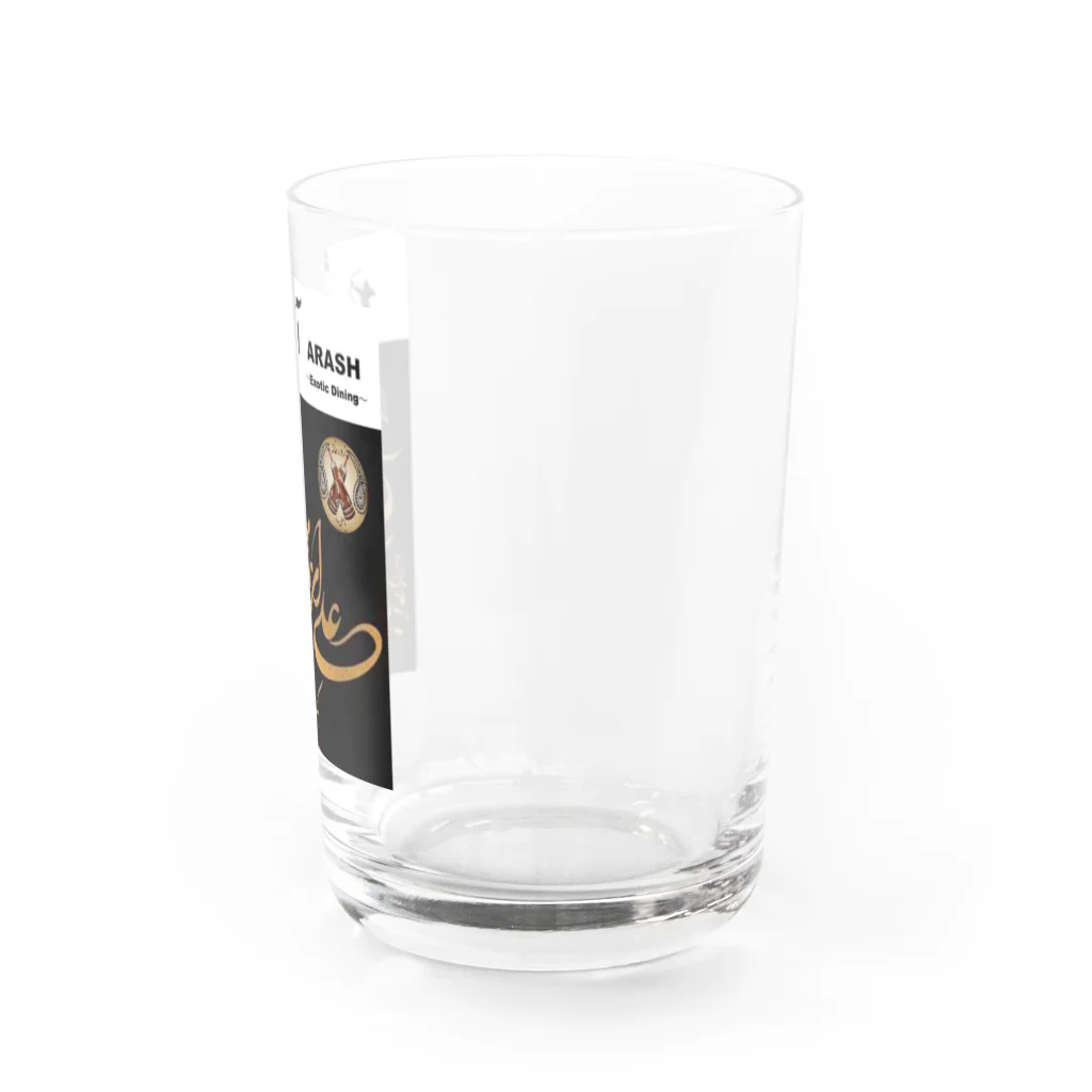 ARASH ～Exotic  Dining～のSpecial ARASH T-shirts Water Glass :right