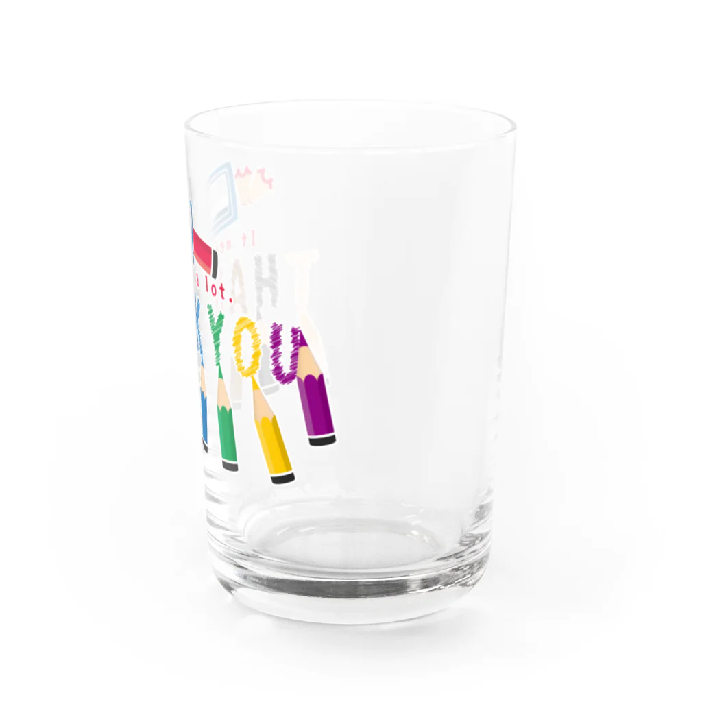 イラスト MONYAAT のCT155　ちびた色鉛筆*B Water Glass :right