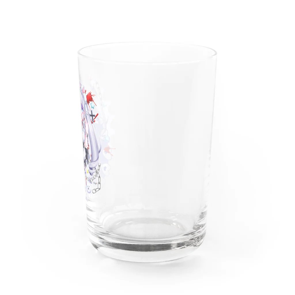 来世の林檎しゃん のSuicide Maid ミニキャラ白色 Water Glass :right