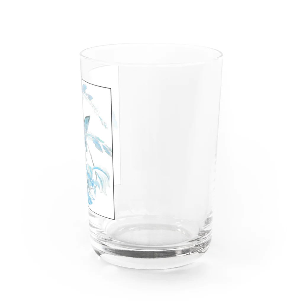 カンザシフウチョウの涼しげな何か Water Glass :right