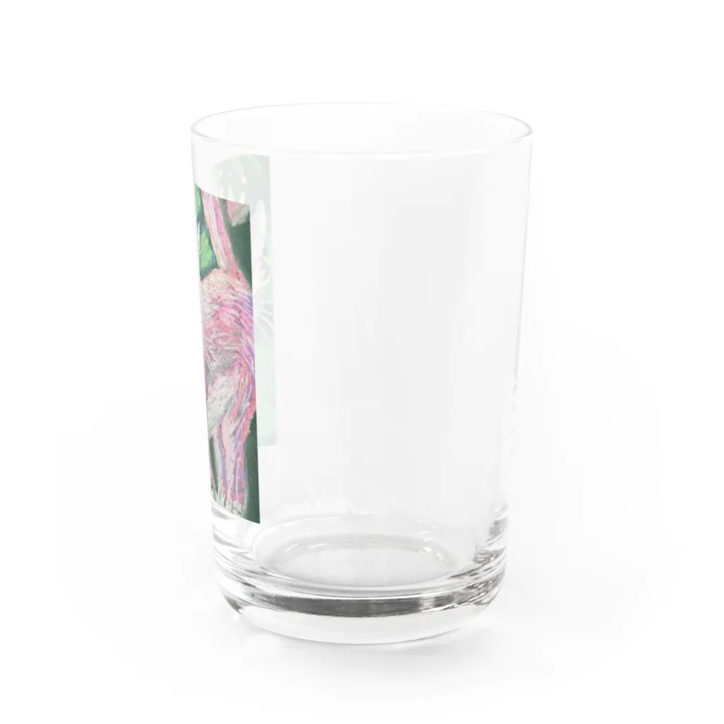 チョークショップチョップのキャットウォーク Water Glass :right