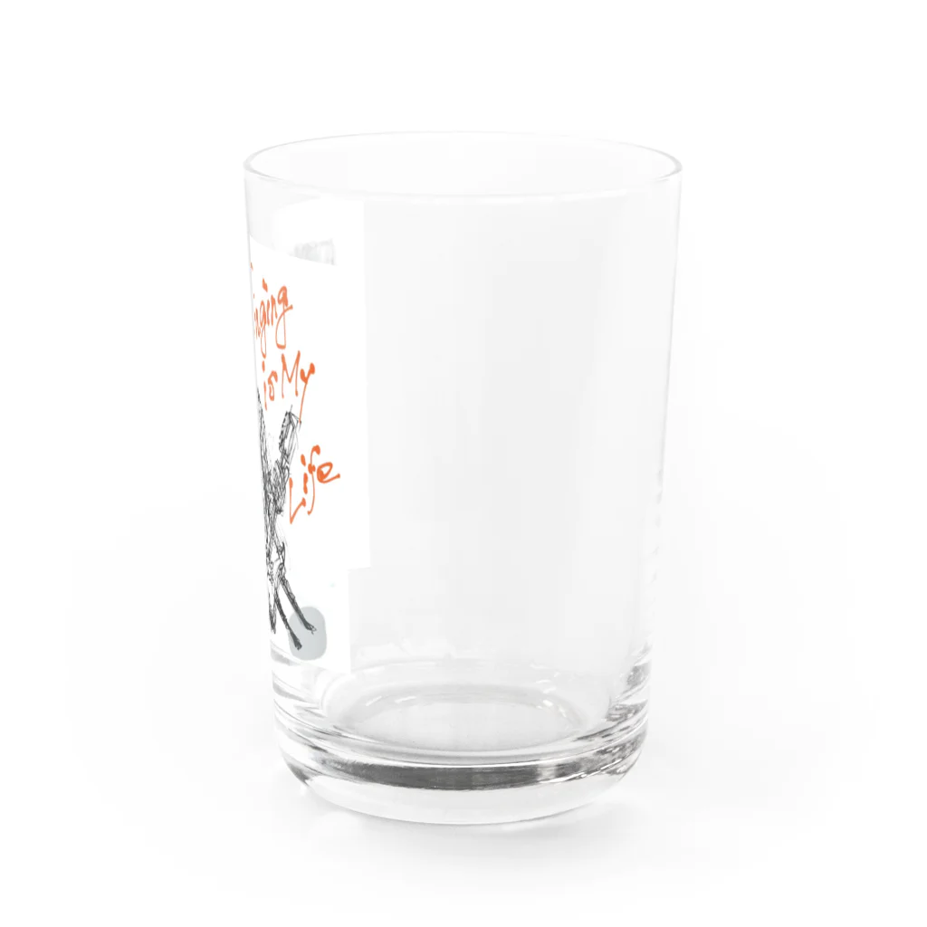 ゆうあーとの歌うおじさん Water Glass :right