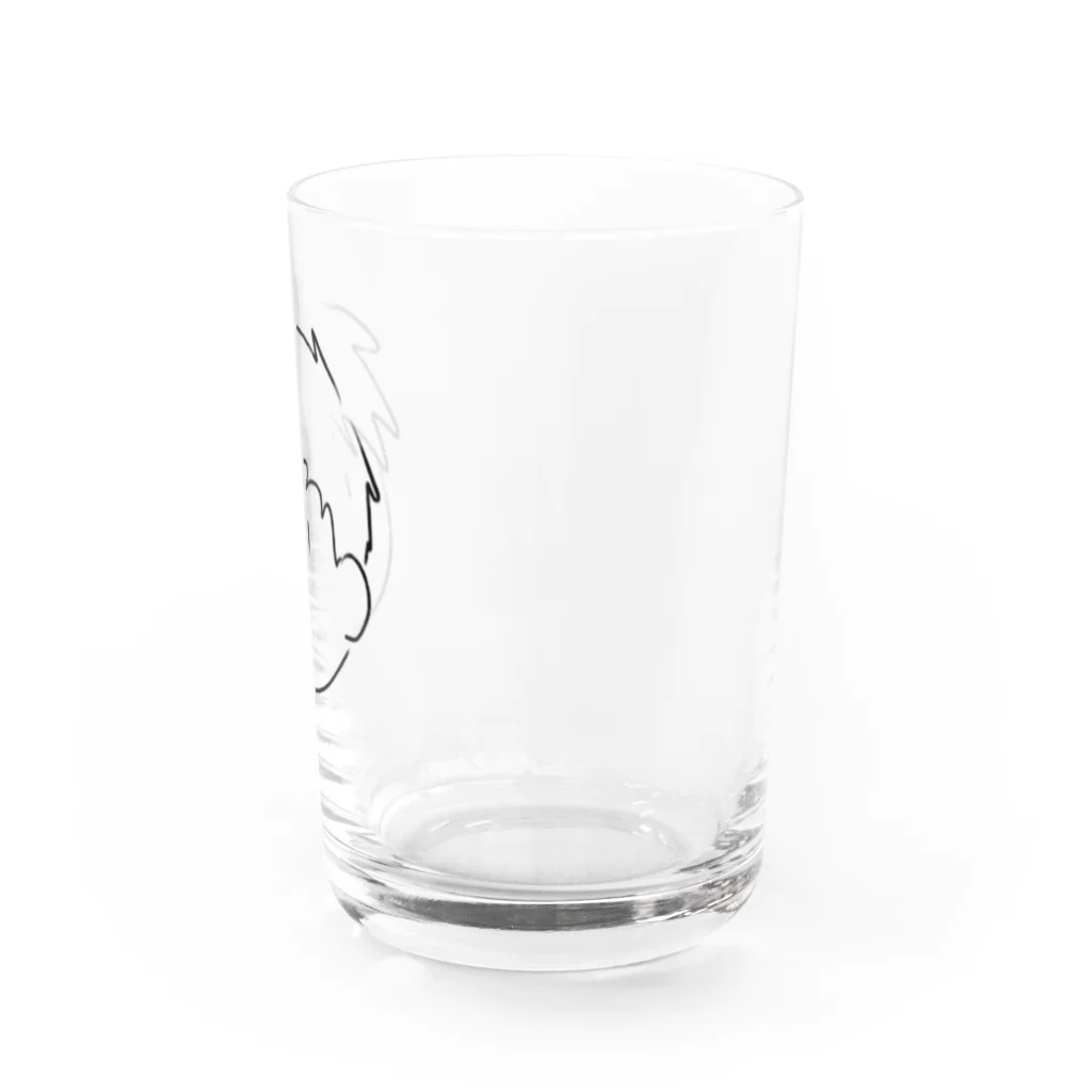 むむむの創作のウェルノくん Water Glass :right