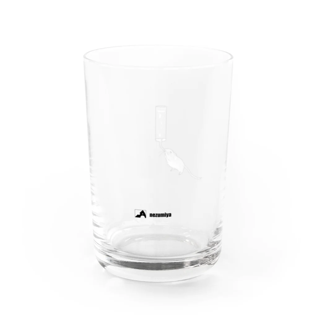 ネズミヤの水飲みスナネズミのグラス Water Glass :right