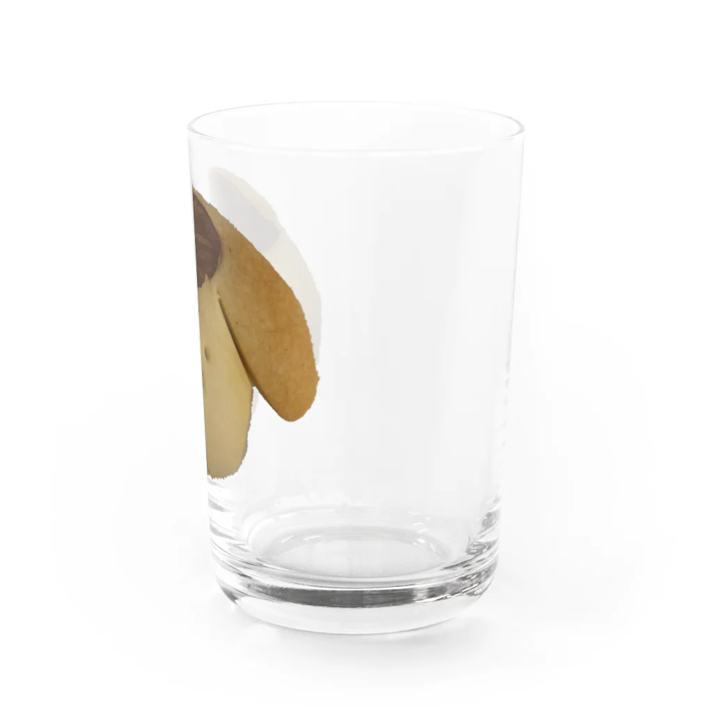 怠惰なレーズンの　来世のポムポム Water Glass :right