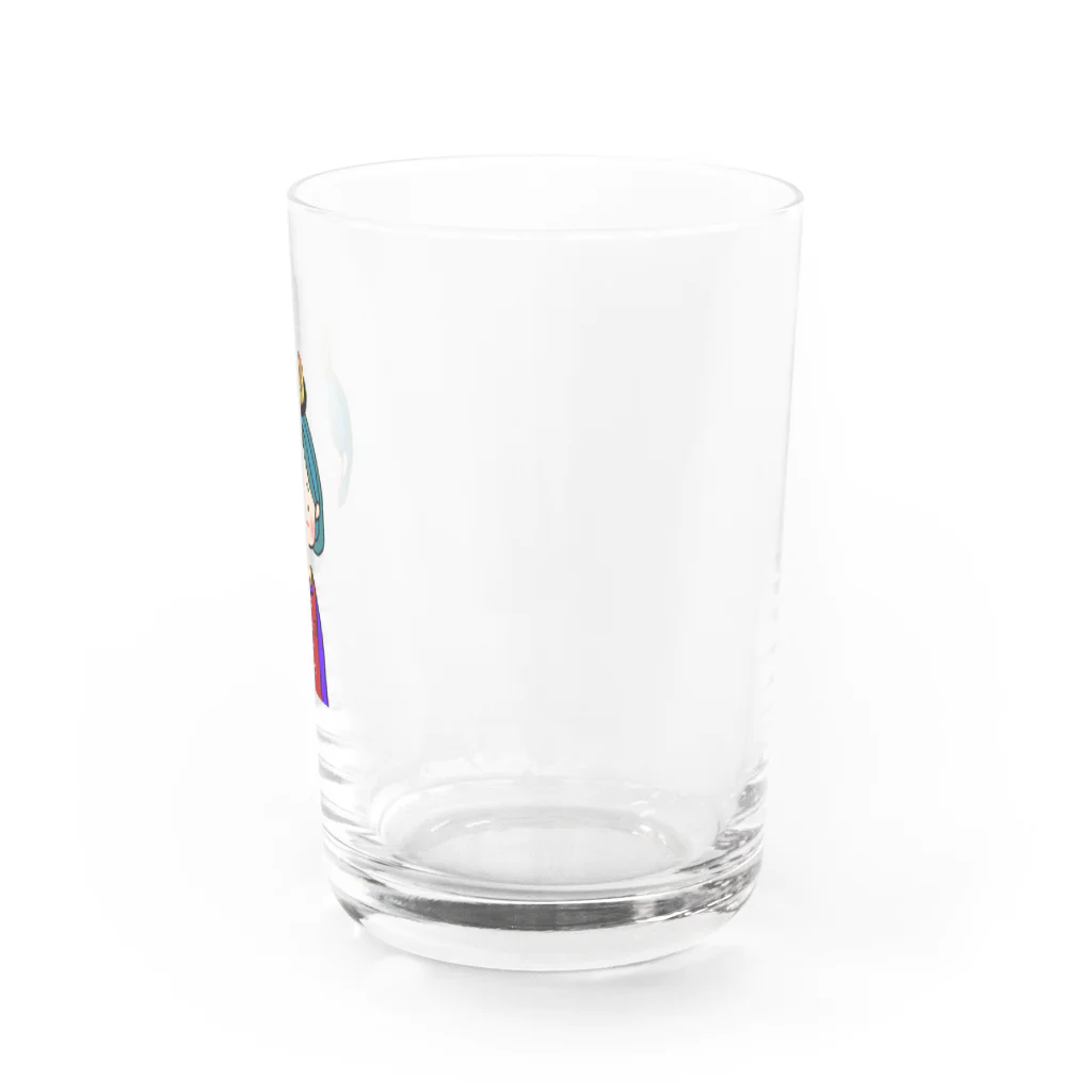 頭に乗せちゃいました。のほっとけ！みか Water Glass :right