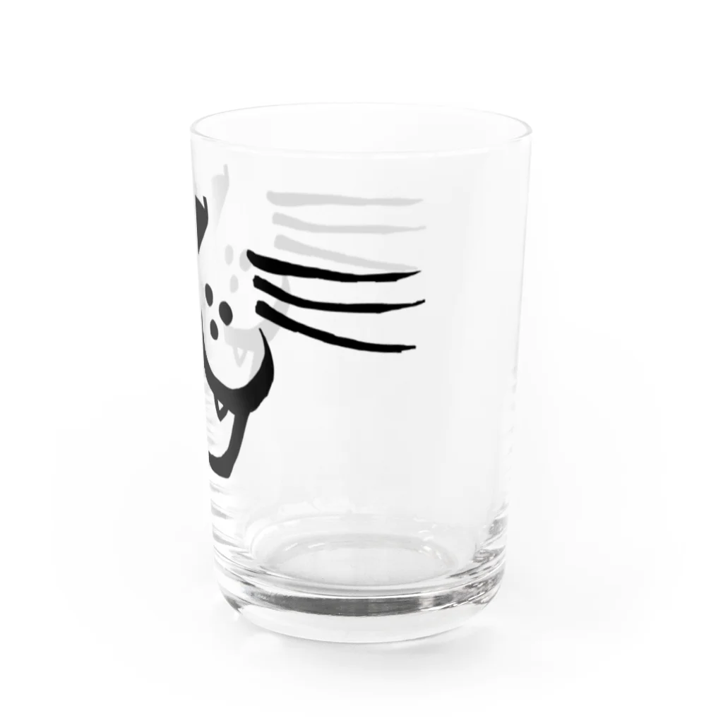 ショップ106のネコ科ップ『ライオン』 Water Glass :right