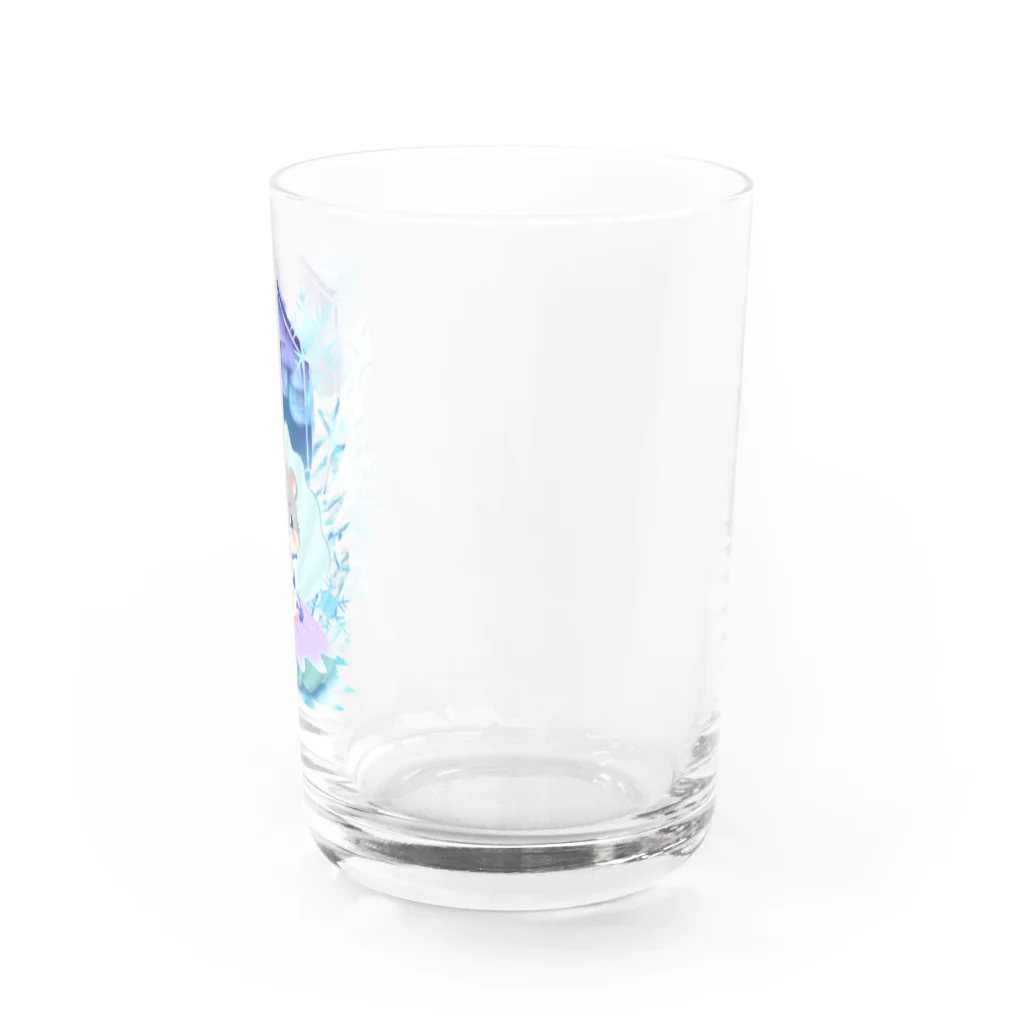 クロフミのまったりショップの氷と真珠と吹雪くん Water Glass :right