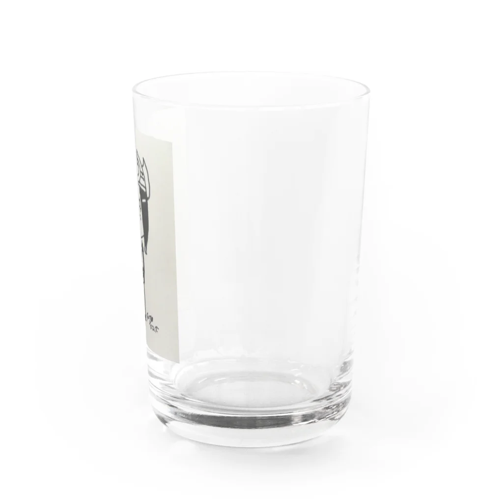 さなくまの私の推し　その名はショッピ Water Glass :right