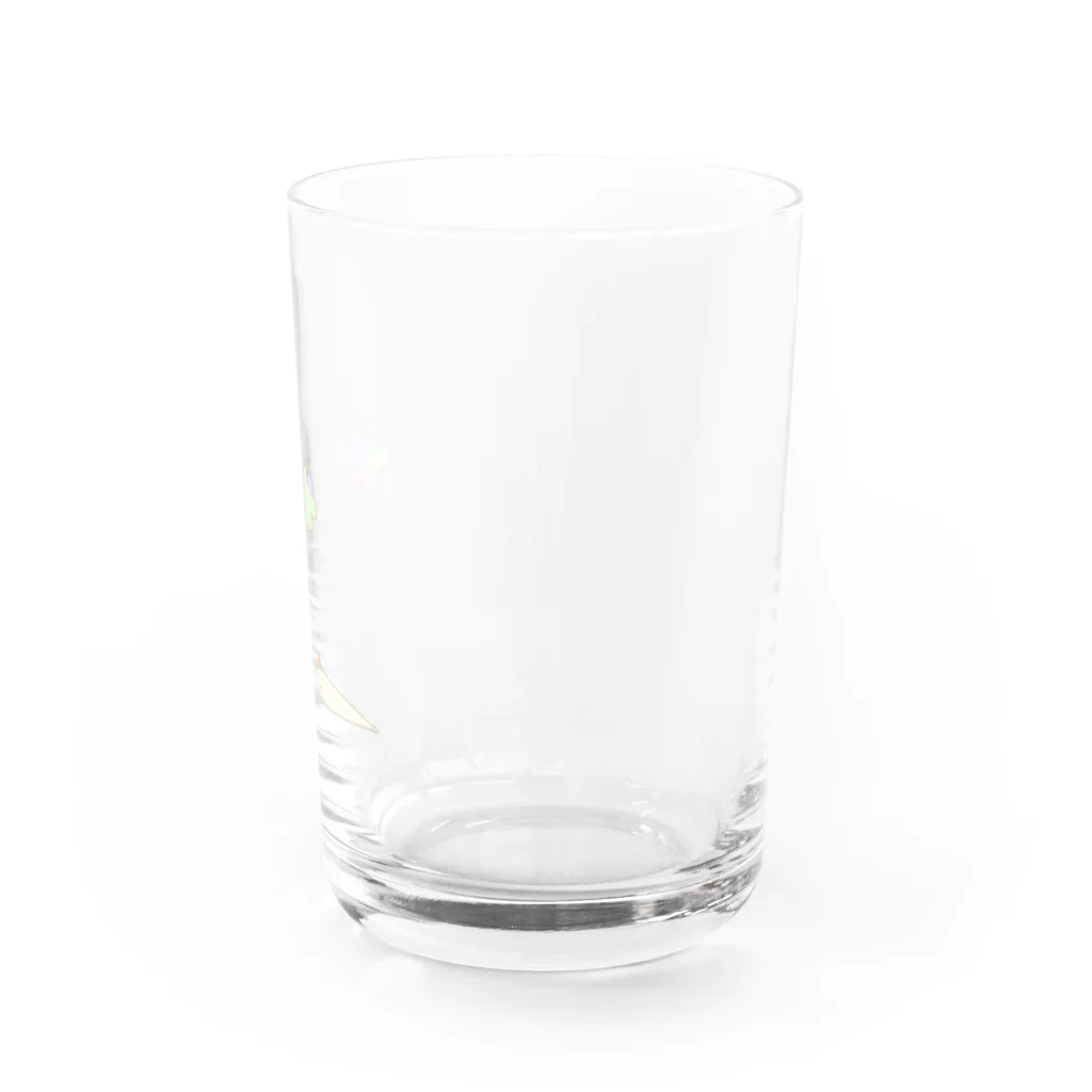 pipiのふわふわとげとげ Water Glass :right