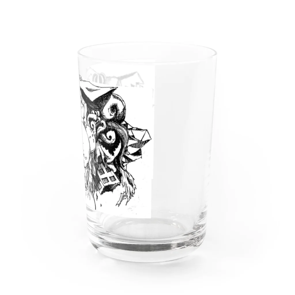 jipperの人生ショップの世界滅亡 Water Glass :right