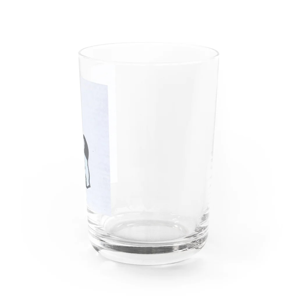 つきのくろのてふてふをみるぺんぺん Water Glass :right