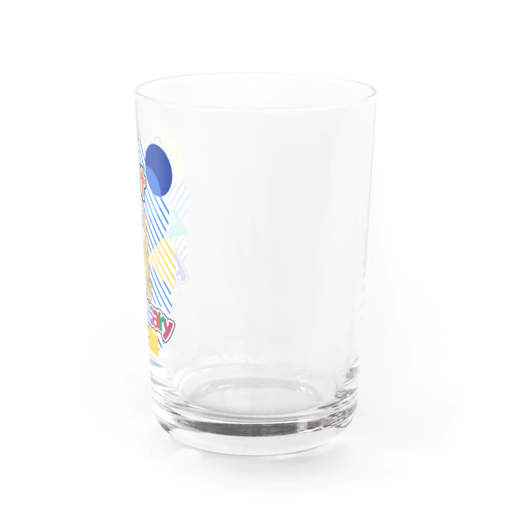 MOF-Island商店の1周年記念 モフですよ Water Glass :right
