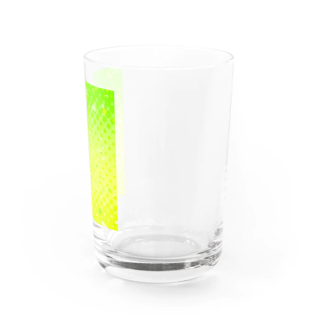 七色金魚鉢のレモンライムソーダ Water Glass :right